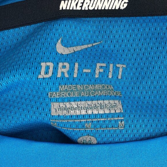 Nike Blue Dri-Fit T-Shirt | Made in Cambodia - Picture 6 of 6